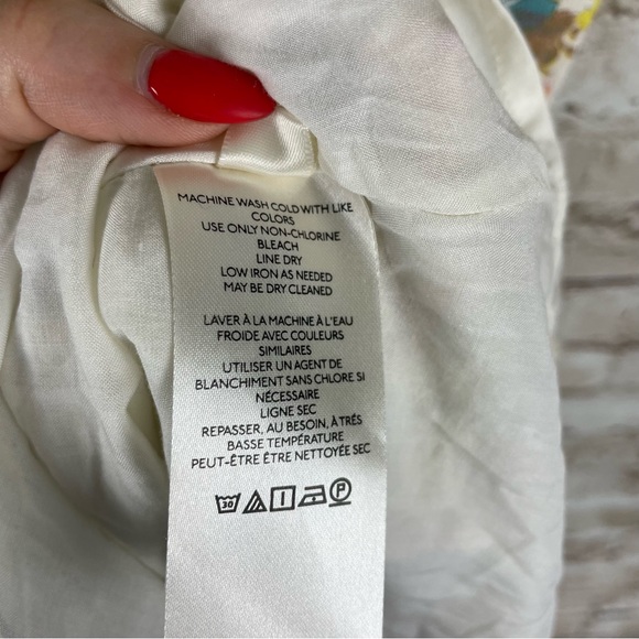 Free People Forget Me Not floral mini dress size 2 - Picture 6 of 10